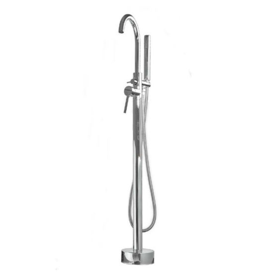 Aqualia monomando bañera Bremen AQ521181f-Cr 90 cm Free Standing 1102
