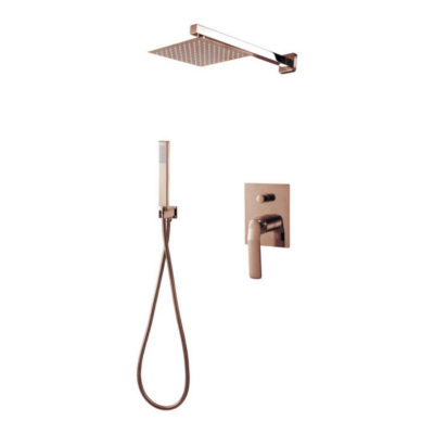 Aqualia set mezclador ducha Tel. Rose Gol AQ548212 RD 1O20G-1-RH-RG