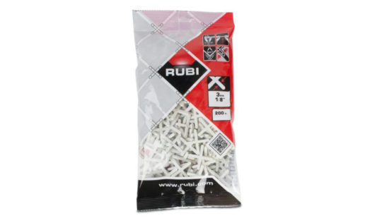 RUBI CRUCETAS ALTA RESISTENCIA 3 mm 200 u 02902