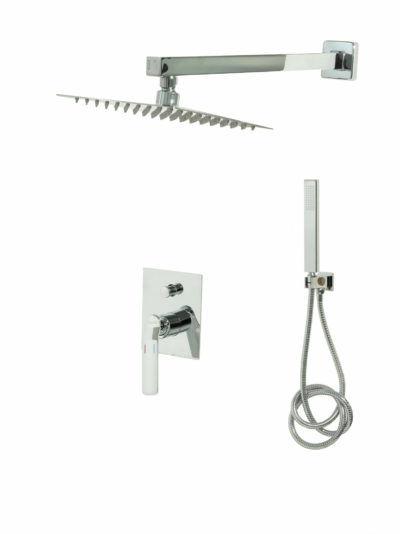 Aqualia set mezclador ducha tel. Cromo AQ548212-CR BRILLO  Modena