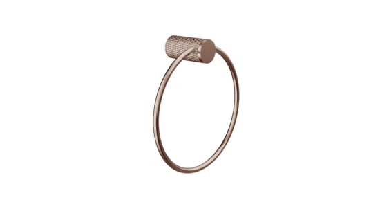 AQUALIA BELLA TOALLERO ARGOLLA BRUSHED BRONZE  | Samboro