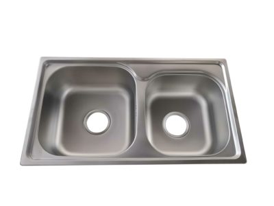 DGC Lavatrastos acero inox DG85552-SS doble fosa