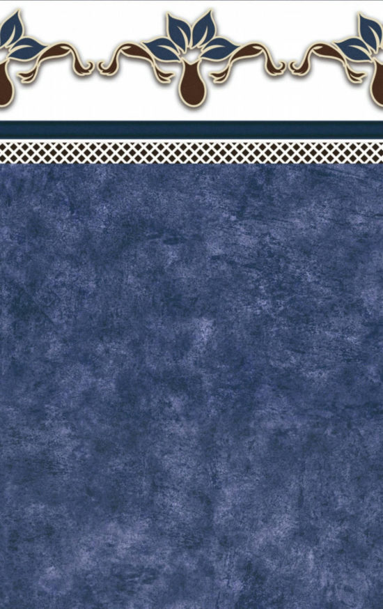 722 Azul Listelo
