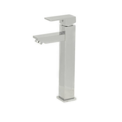 DGC ARGUN MONOMANDO LAVAMANOS ALTO DG51291P-CR CROMO SIN DESAGUE AUTOMATICO 5210A-H