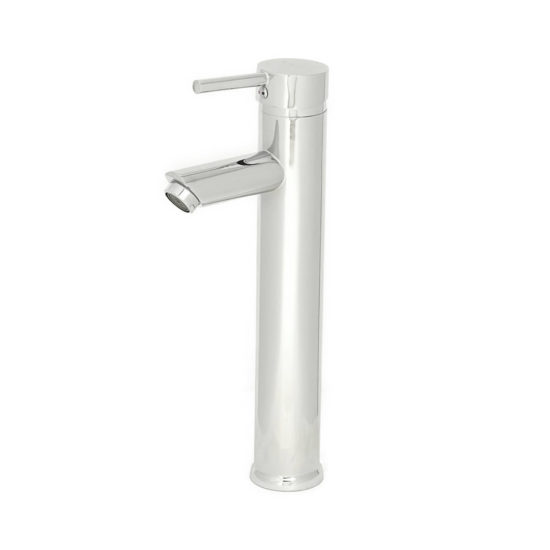 Dgc Rise monomando lavamanos DG511331P-CR alto cromo con desagüe push 8228A | Samboro