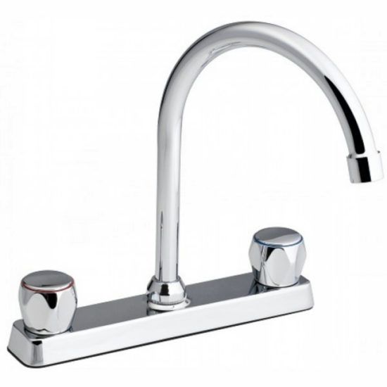 BM ideal mezcladora lavatrastos 8" pomo BM-C80104 | Samboro