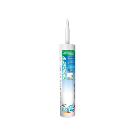 Mapei sellador silicona MAPESIL T black  #5220